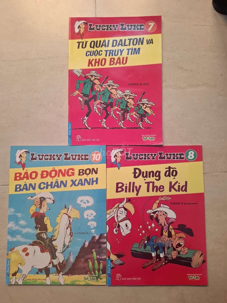 Báo Mực Tím và Lucky Luke