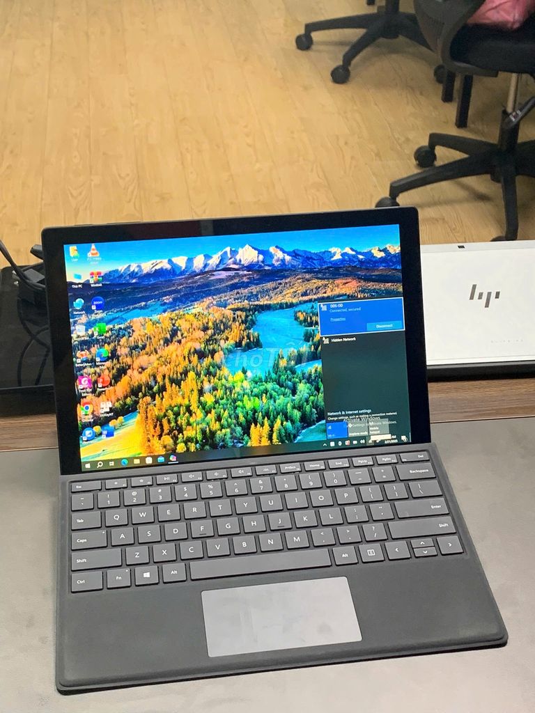 Surface Pro 7 Black đẹp kèm phím Us keng