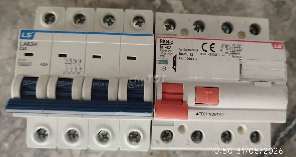 Át chống giật LS LA63H 40A 4P. Mua bán Đồ chuyên dụng, Giống nuôi trồng tại Quận Đống Đa Hà Nội được đăng bởi Hoàng Anh hình 1