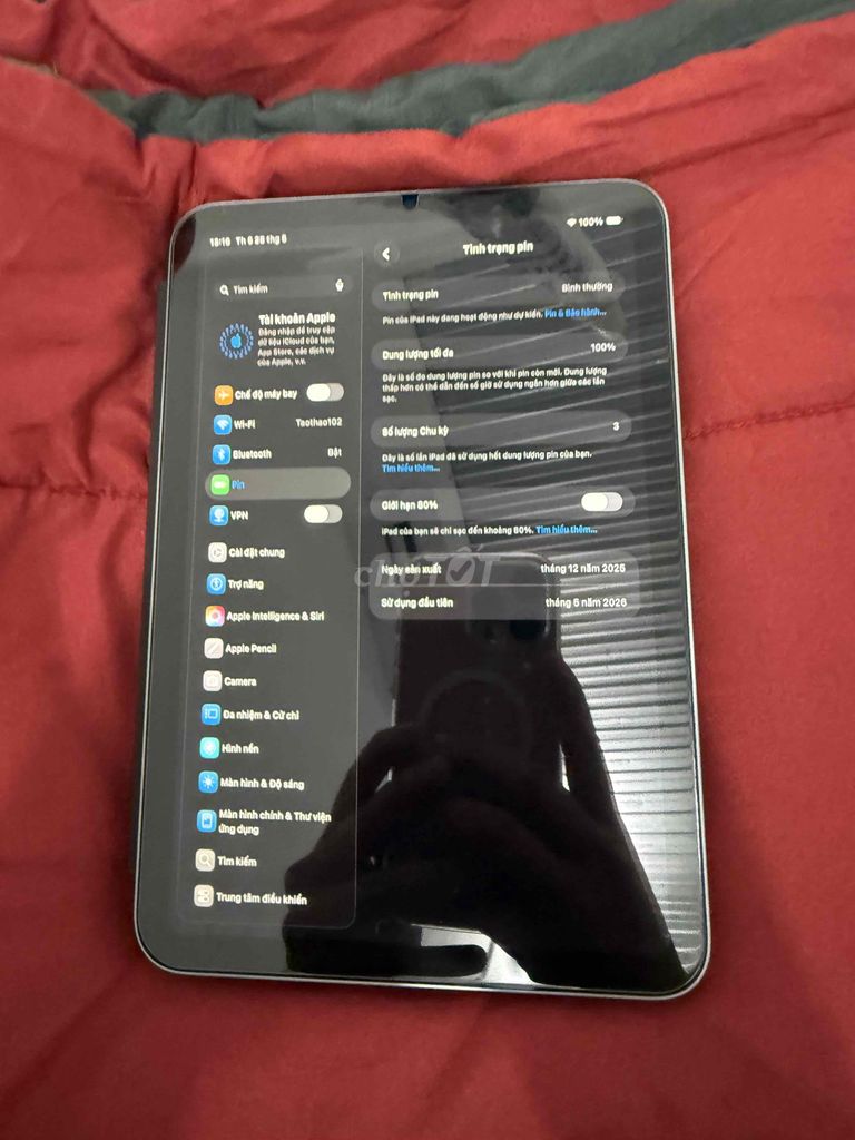 Apple iPad mini A7 128GB Xám. Mua bán Máy tính bảng tại Quận 3 Tp Hồ Chí Minh được đăng bởi Anh Khoa hình 1