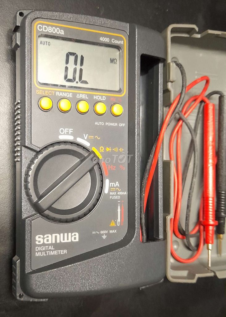 Đồng hồ vạn năng Sanwa CD800a còn mới xài tốt. Mua bán Đồ chuyên dụng, Giống nuôi trồng tại Quận 12 Tp Hồ Chí Minh được đăng bởi MON Đồ Cũ hình 1