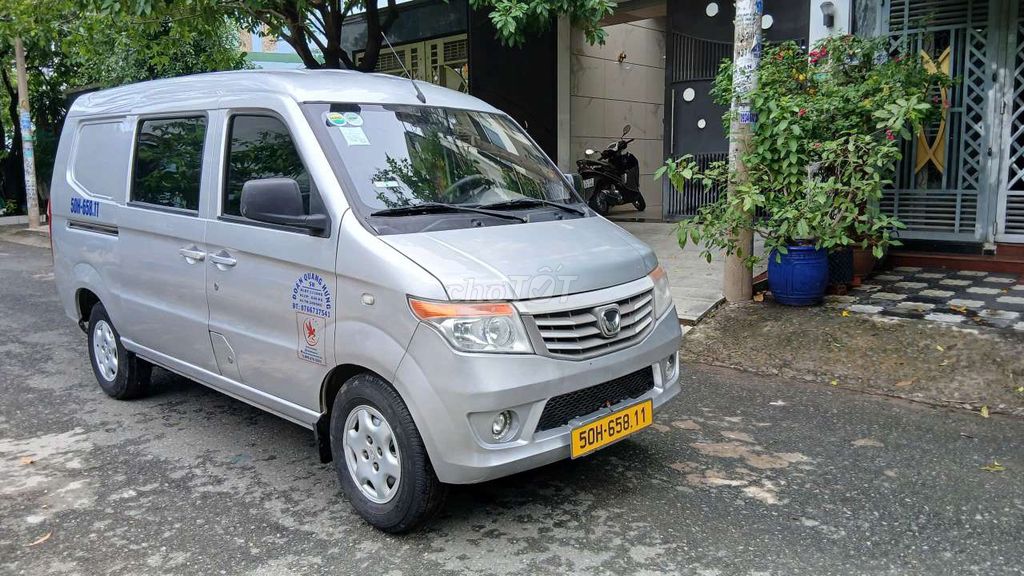 TẢI VAN KENBO 5 CHỖ/650K . ĐOI 2018 . CHẠY GIỜ CAM. Mua bán Xe tải, xe ben tại Quận Bình Tân Tp Hồ Chí Minh được đăng bởi Thanh Hùng  hình 5