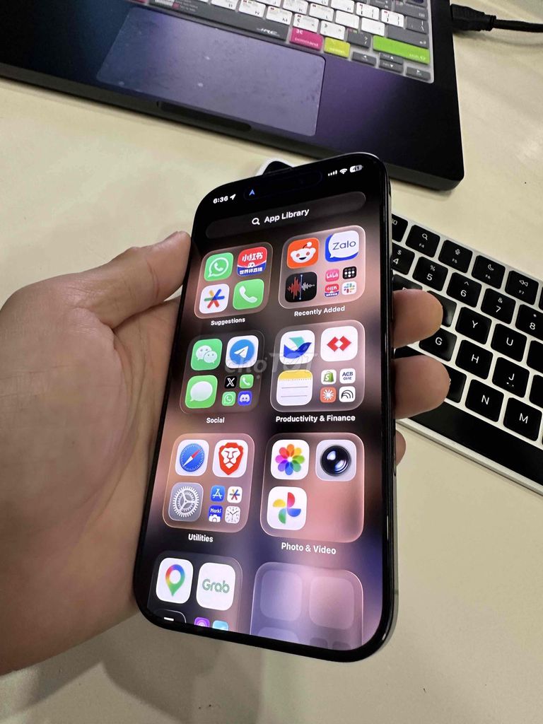 Apple iPhone 16 Pro 128GB Đen 99%. Mua bán Điện thoại tại Quận 7 Tp Hồ Chí Minh được đăng bởi Quang Nguyen hình 1