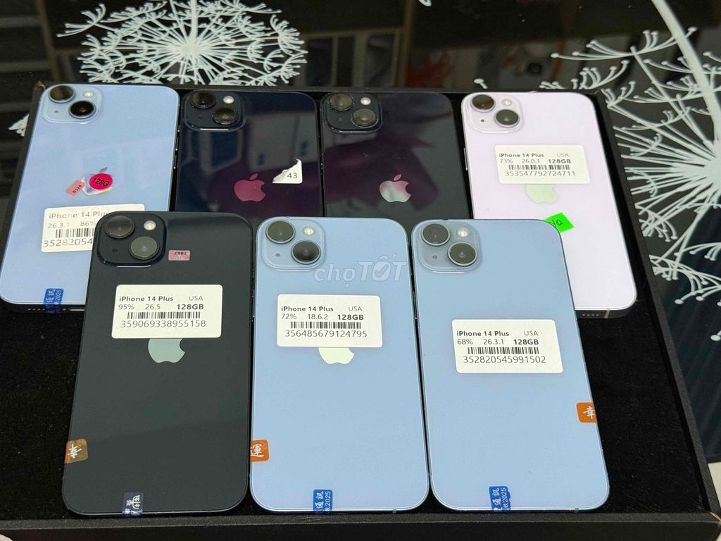 iPhone 14 Plus 128G ( trả 3.800k góp mdm bao nx). Mua bán Điện thoại tại Quận Ninh Kiều Cần Thơ được đăng bởi 95 Store Góp Bao Nợ Xấu hình 1