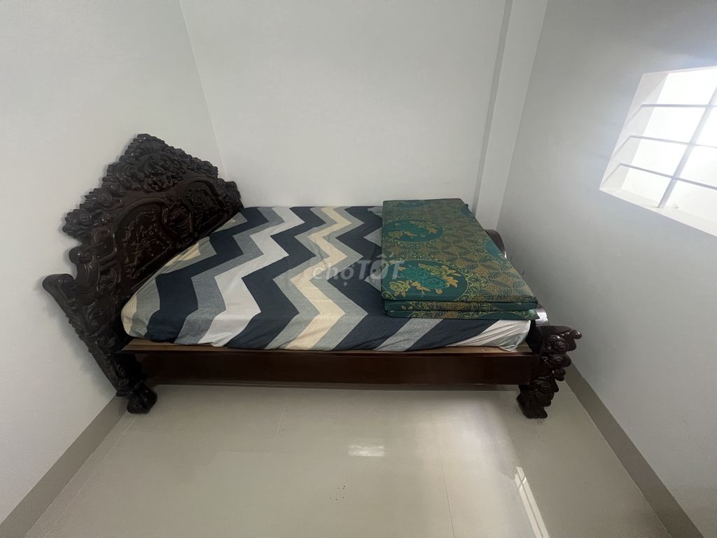 Giường ngủ Gỗ Nâu 1m6 Đơn giản. Mua bán Giường, chăn ga gối nệm tại Thành phố Nha Trang Khánh Hòa được đăng bởi Anh Tiến Huỳnh Trần hình 1