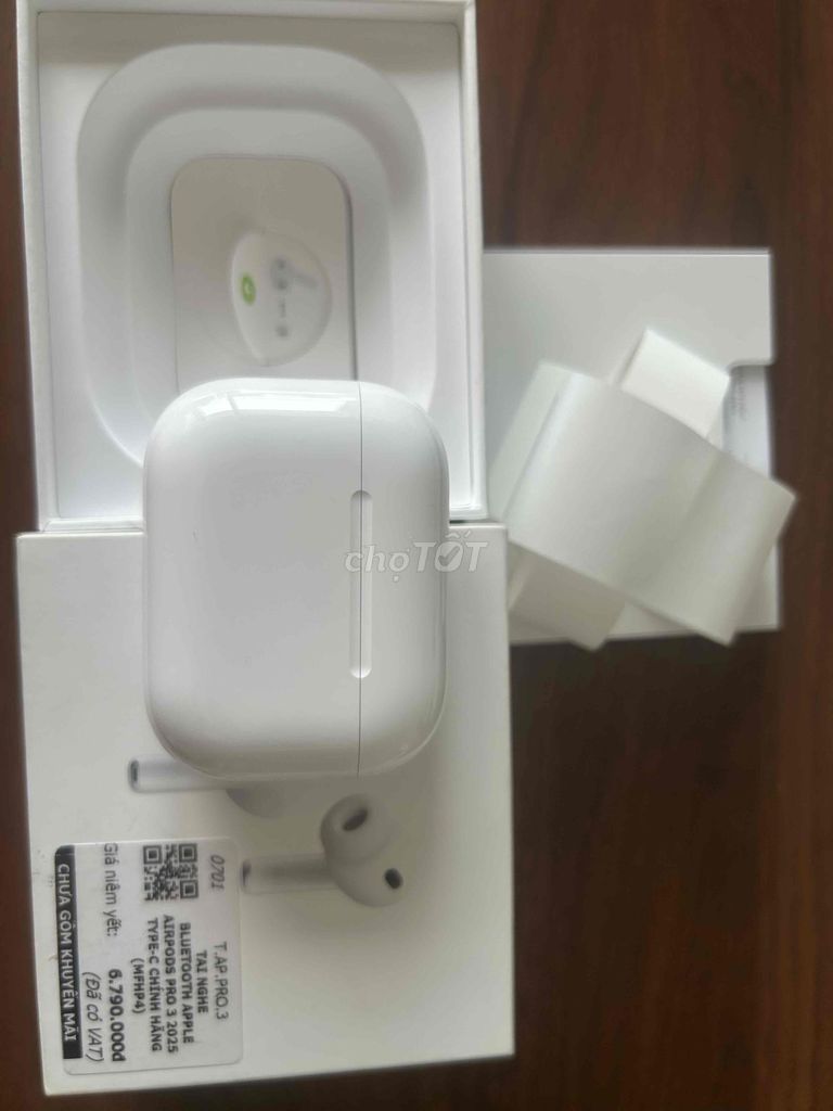 Airpods Pro 3 fullbox vn likenew mới tinh bh dài. Mua bán Máy tính bảng tại Thành phố Thủ Đức Tp Hồ Chí Minh được đăng bởi Nguyên hình 1