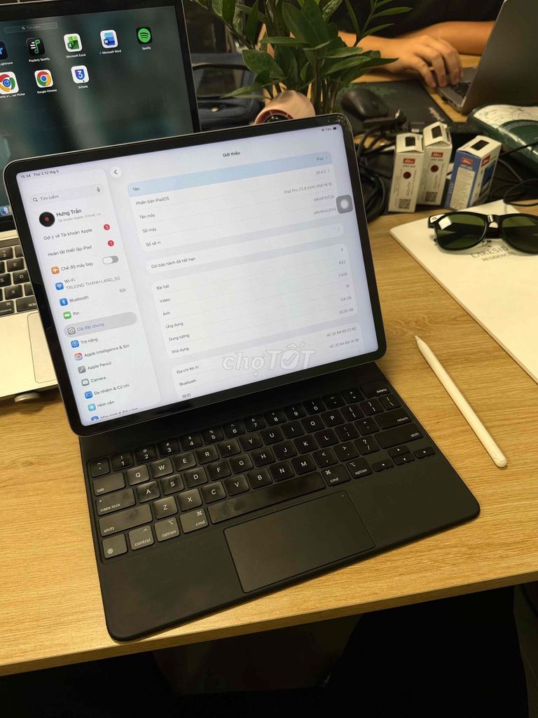 Apple iPad Pro 12.9 M2 128GB Xám. Mua bán Máy tính bảng tại Quận Hà Đông Hà Nội được đăng bởi Trần Hưng  hình 1
