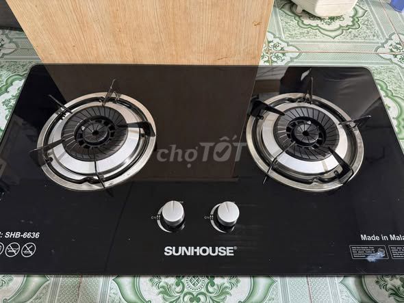 Bếp ga Sunhouse SHB-6636 Đen. Mua bán Bếp, lò, đồ điện nhà bếp tại Quận 5 Tp Hồ Chí Minh được đăng bởi Hội Đồ Điện Tử hình 1
