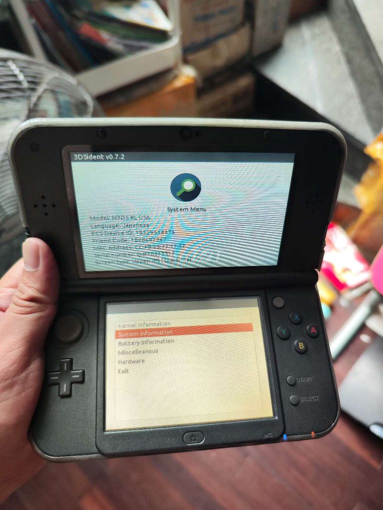 N3ds xl hack thẻ 64 giá 3t2