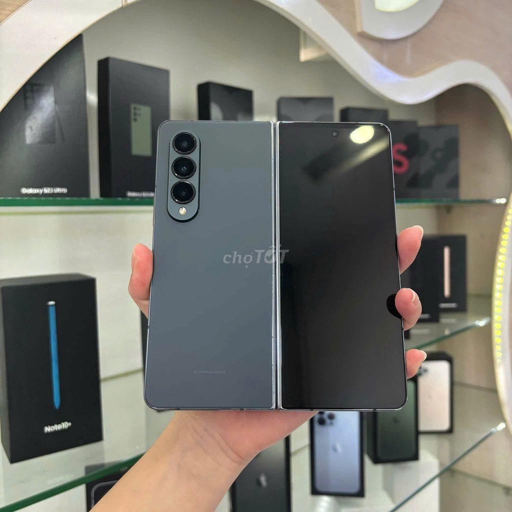 Galaxy Fold 4 256Gb Xanh đẹp full chức năng. Mua bán Điện thoại tại Quận Liên Chiểu Đà Nẵng được đăng bởi Alovietstore Đà Nẵng hình 1
