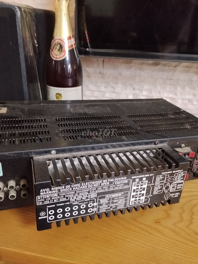 Ampli Fisher 100W Đen. Mua bán Tivi, Âm thanh tại Thành phố Biên Hòa Đồng Nai được đăng bởi Hoàng Mạnh Hưng  hình 1