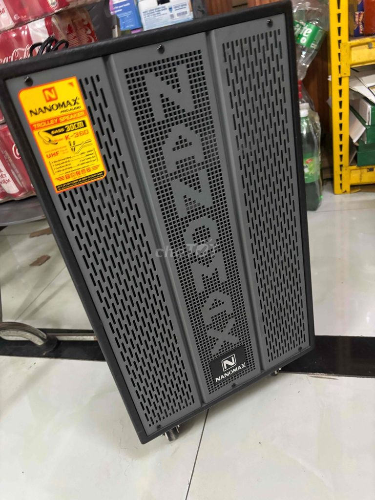Loa kéo Nanomax K-360 Đen. Mua bán Tivi, Âm thanh tại Thành phố Thuận An Bình Dương được đăng bởi Quốc Việt hình 1