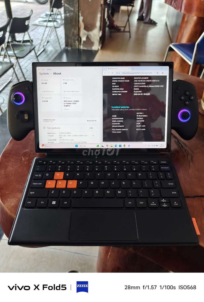 Onexplayer X1 Ryzen 7 8840U 10.95 inch 32GB/1TB. Mua bán Laptop tại Quận 8 Tp Hồ Chí Minh được đăng bởi Đam Mê Công Nghệ hình 1