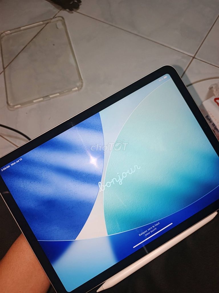 Apple iPad Air 5 Wifi Xám 64GB kèm Apple Pencil 2. Mua bán Máy tính bảng tại Huyện Nhà Bè Tp Hồ Chí Minh được đăng bởi Hội Đồ Điện Tử hình 1
