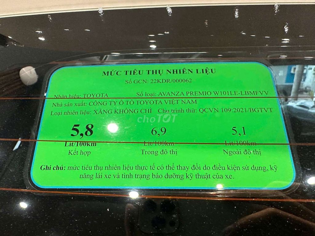 Toyota Avanza Premio 2023 1.5AT,màu trắng,24.000km. Mua bán Ô tô tại Quận Bình Tân Tp Hồ Chí Minh được đăng bởi Son Do hình 16