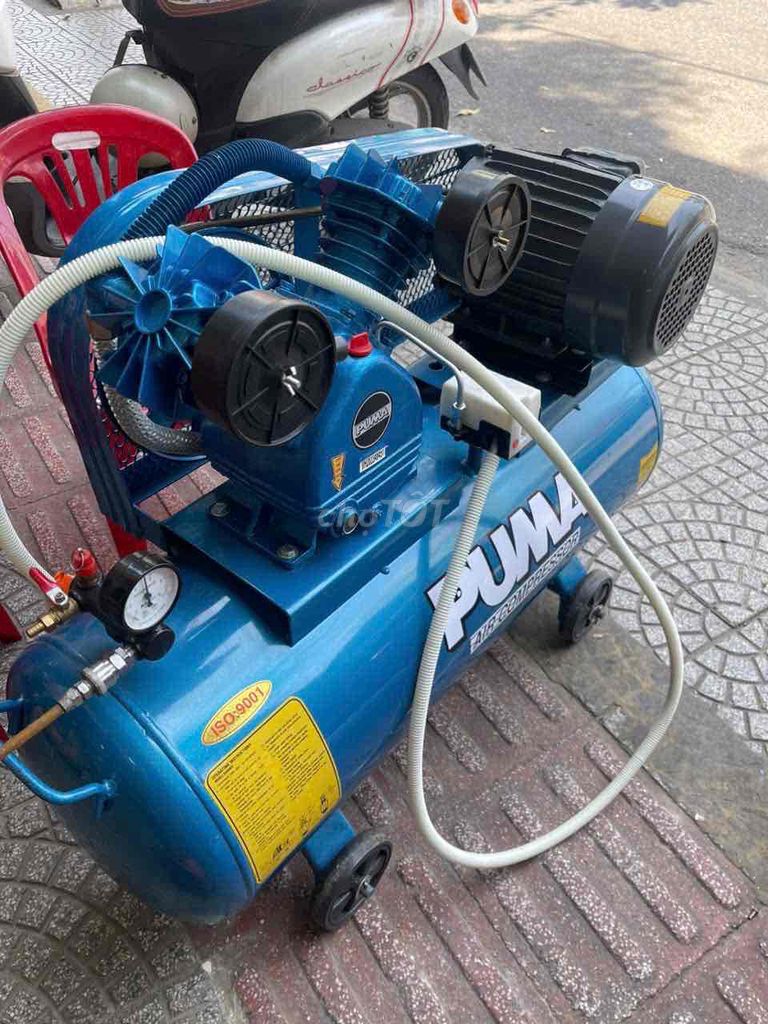 Máy nén khí Puma 90Lít 2HP mới. Mua bán Đồ chuyên dụng, Giống nuôi trồng tại Quận Thanh Khê Đà Nẵng được đăng bởi cửa hàng MÁY MÓC ONLINE 329 Nguyễn Lương Bằng Đà Nẵng hình 1