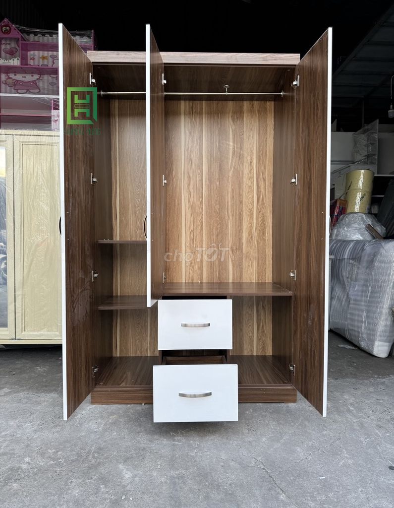 TỦ GỖ MDF GIÁ XƯỞNG- TỦ GỖ - TỦ MDF GIÁ RẺ---TỦ-TỦ. Mua bán Tủ, kệ gia đình tại Quận 12 Tp Hồ Chí Minh được đăng bởi Nội Thất Quang Hùng TD hình 1