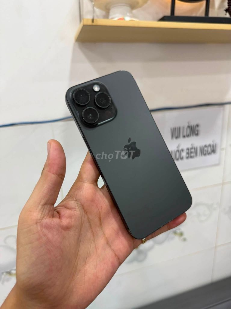 Apple iPhone 15 Pro Max 256GB Đen Mỹ Màn Zin. Mua bán Điện thoại tại Quận 11 Tp Hồ Chí Minh được đăng bởi Hội Đồ Điện Tử hình 1