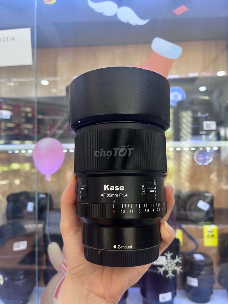 LENS KASE AF 85mm F1.4 FOR NIKON Z. Mua bán Máy ảnh, Máy quay tại Quận 1 Tp Hồ Chí Minh được đăng bởi Thanh Thanh hình 1