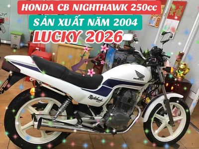 CB  NIGHTHAWK 250.HONDA NHẬT. SX 2004. MÁY MÓC ZIN