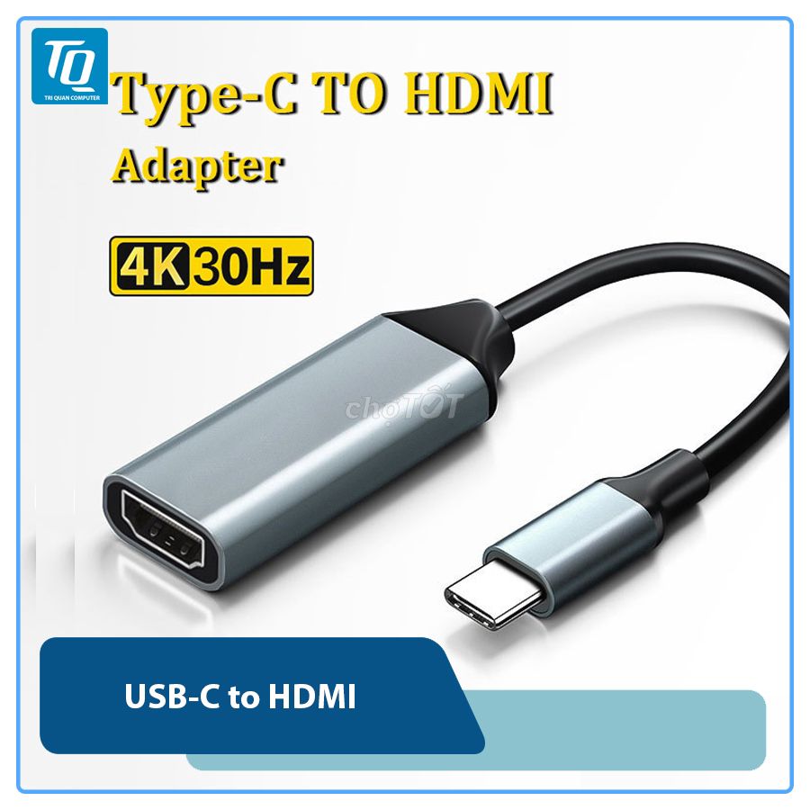 Cáp chuyển Type-C Ra HDMI or USB Ra HDMI