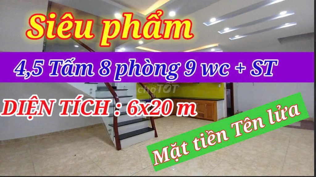 ❌❎ Nhà Mặt Tiền  1 Trệt 3 Lầu Và Sân Thượng  (8 Phòng , 9 Tolet ). Cho thuê Nhà ở tại Quận Bình Tân Tp Hồ Chí Minh được đăng bởi kim thư hình 3