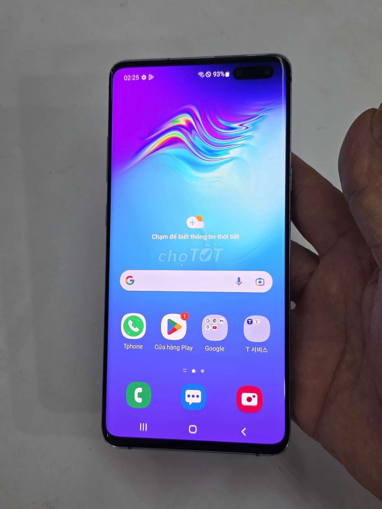 Samsung S10 5G ram8/256gb Zin đẹp 98%. Mua bán Điện thoại tại Quận Cầu Giấy Hà Nội được đăng bởi chú Hùng 60t 163HQV hình 1