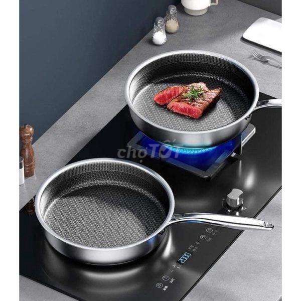 Chảo chống dính tổ ong đáy bằng 28cm. Mua bán Dụng cụ nhà bếp tại Thành phố Vĩnh Long Vĩnh Long được đăng bởi Blue Home Gia Dụng Giá Sỉ Toàn Quốc hình 1