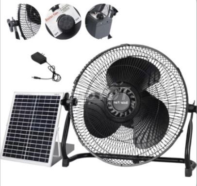 Quạt Sạc Tích Điện Năng Lượng Solar Fan XY009