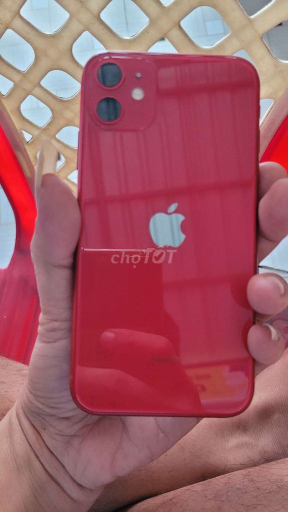 Apple iPhone 11 64GB Đỏ Đã qua sử dụng. Mua bán Điện thoại tại Huyện Lấp Vò Đồng Tháp được đăng bởi tran van trí hình 1