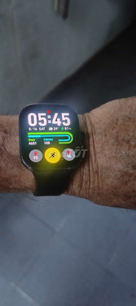 Xiaomi Redmi Watch 4 Đen Đã qua sử dụng. Mua bán Thiết bị đeo thông minh tại Quận Bình Thạnh Tp Hồ Chí Minh được đăng bởi Lợi7 Phanvan hình 1