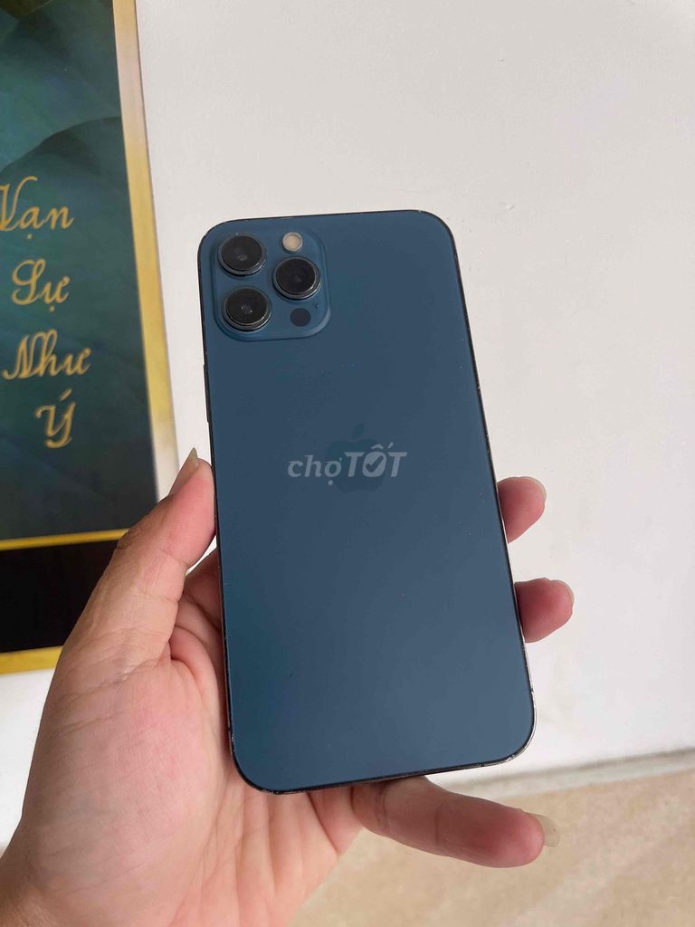 Apple iPhone 12 Pro Max 128GB Xanh Thay màn. Mua bán Điện thoại tại Quận Liên Chiểu Đà Nẵng được đăng bởi Db Hello hình 1