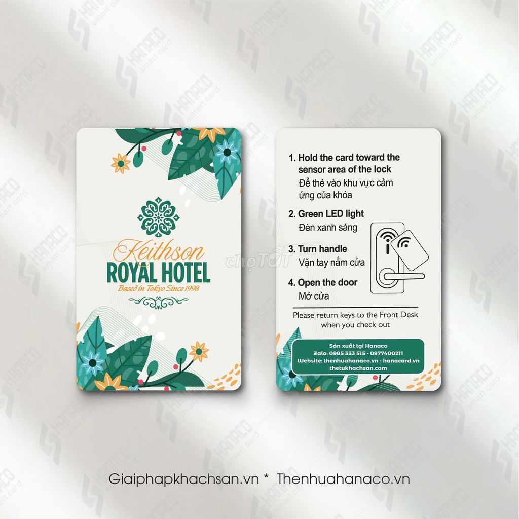 Thẻ từ khách sạn nhựa đa màu. Mua bán Đồ chuyên dụng, Giống nuôi trồng tại Huyện Thanh Trì Hà Nội được đăng bởi THÙY DUƠNG hình 1
