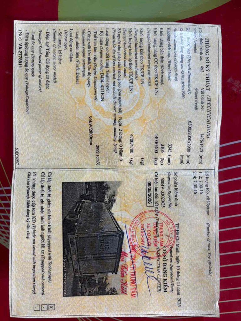 Isuzu 1,4t đời 2011 thùng kín 4,4*1,9*2 m máy lạnh. Mua bán Xe tải, xe ben tại Huyện Bình Chánh Tp Hồ Chí Minh được đăng bởi Vi hình 4