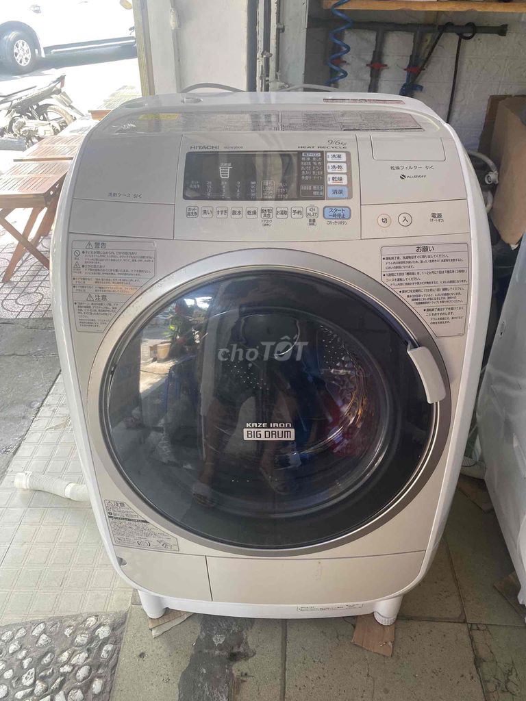 Máy Giặt Hitachi Nội Địa Nhật 9kg có sấy khô