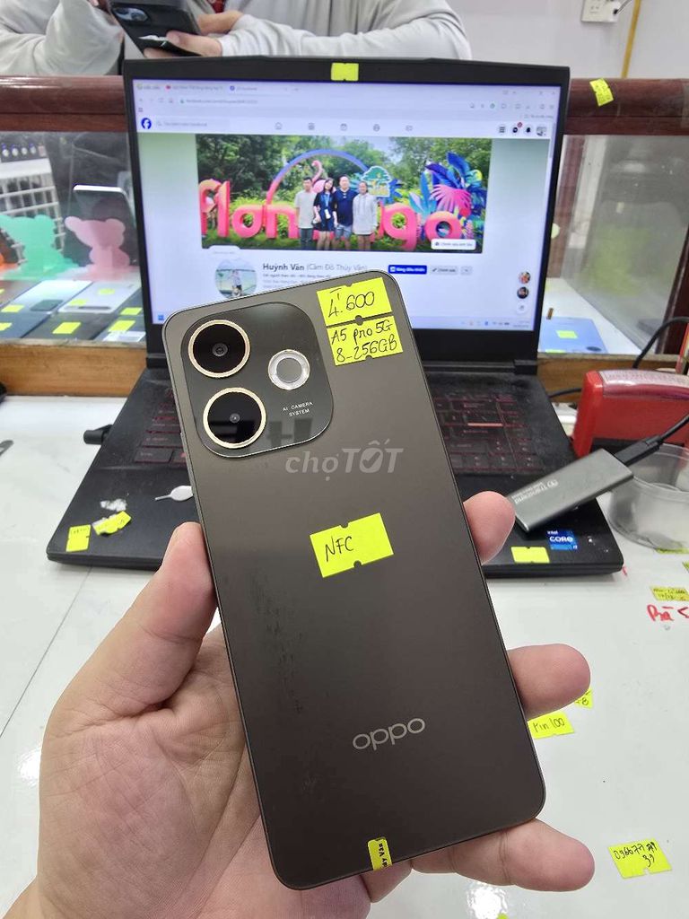 Oppo A5 Pro 5G 256GB Xám Đã dùng. Mua bán Điện thoại tại Thành phố Long Xuyên An Giang được đăng bởi Facebook Cầm Đồ Thúy Vân hình 1
