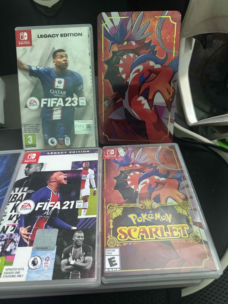 Vài game Nintendo Switch full box likenew. Mua bán Thiết bị chơi game tại Quận Tân Bình Tp Hồ Chí Minh được đăng bởi Long hình 1