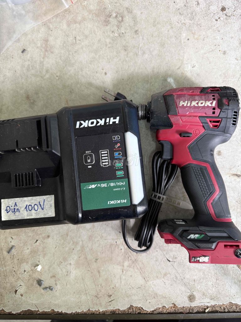 Máy khoan pin Hikoki WH 36DD Đỏ Đen 36V. Mua bán Đồ chuyên dụng, Giống nuôi trồng tại Thành phố Thuận An Bình Dương được đăng bởi Tên chưa cung cấp hình 1