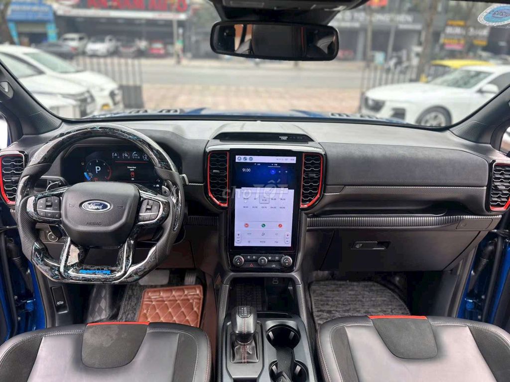 Ford Ranger Raptor 2023 xanh 4×4. Mua bán Ô tô tại Quận Long Biên Hà Nội được đăng bởi BON AUTO hình 13