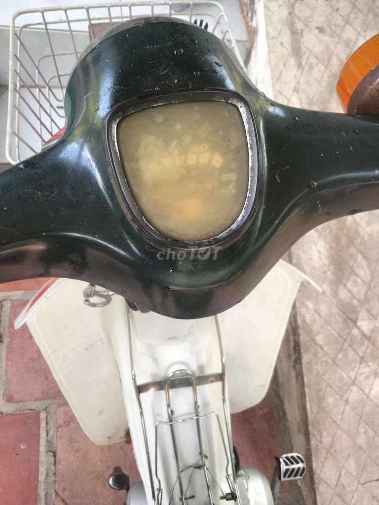 Honda Cub Xanh lá, trắng. Mua bán Xe máy tại Huyện Bình Tân Vĩnh Long được đăng bởi The End hình 2