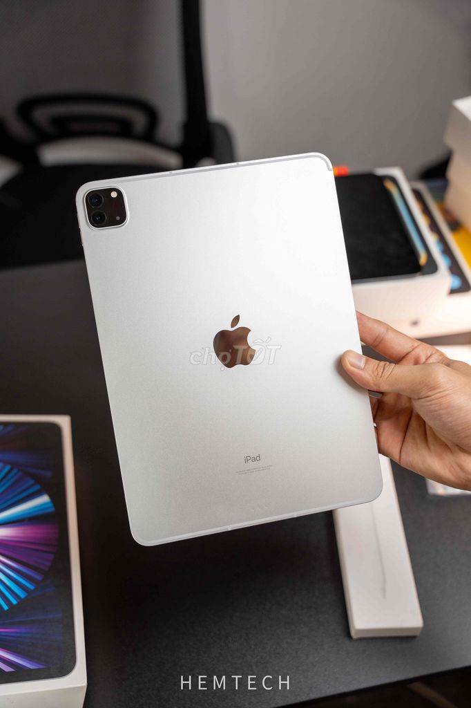 Apple iPad Pro M1 11 inch 512GB Bạc 99%. Mua bán Máy tính bảng tại Quận 3 Tp Hồ Chí Minh được đăng bởi Trường hình 1