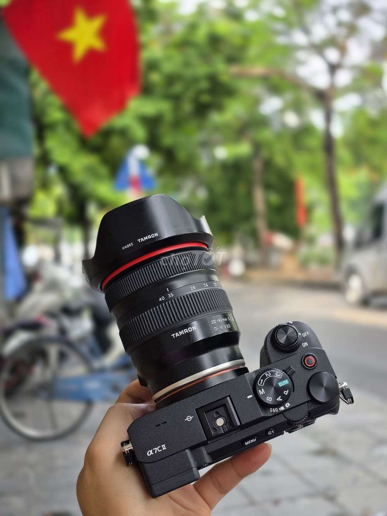 Sony A7CII + Tamron 20-40 F2.8 đẹp. Mua bán Máy ảnh, Máy quay tại Quận Hai Bà Trưng Hà Nội được đăng bởi Máy Ảnh Tốt MAYANHTOT hình 1
