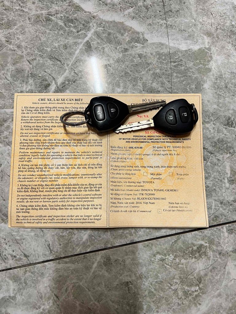Toyota Innova 2014 -2.0E xe Chuẩn gia đình xịn. Mua bán Ô tô tại Thị xã Tân Uyên Bình Dương được đăng bởi oto bay quynh  hình 14