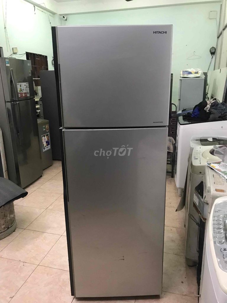 tủ lạnh hitachi inverter 290L bao ship có bh ạ