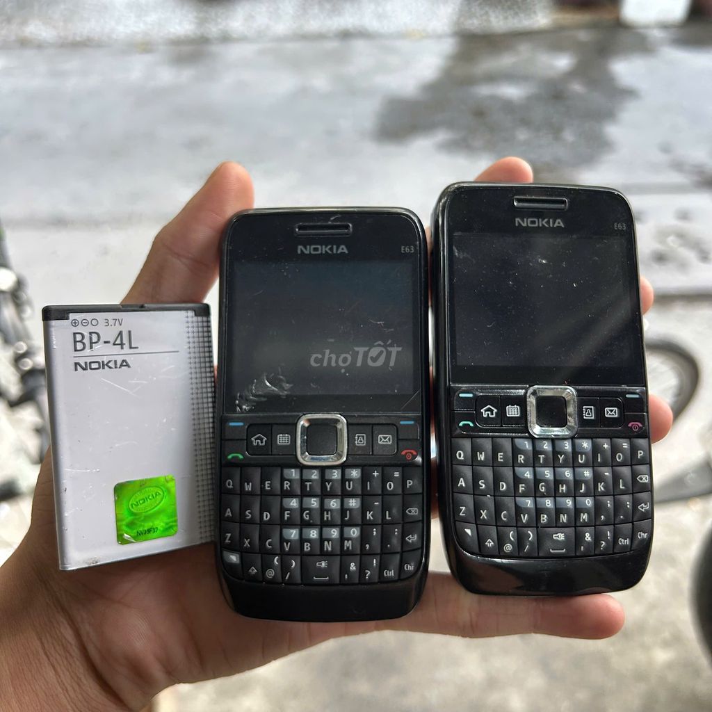 ĐIỆN THOẠI NOKIA E63  MÀU ĐEN. Mua bán Điện thoại tại Quận Tân Phú Tp Hồ Chí Minh được đăng bởi Phone Mai  hình 1