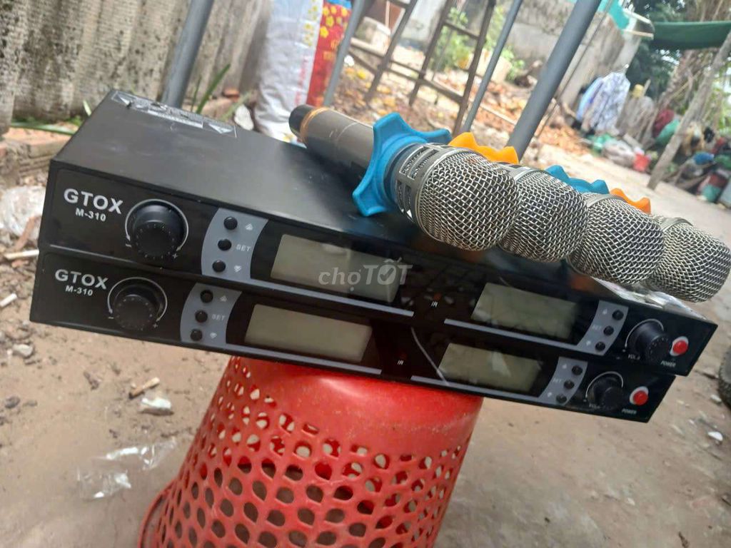 Micro không dây GTOX M-310. Mua bán Tivi, Âm thanh tại Quận Ninh Kiều Cần Thơ được đăng bởi châu hoàng hình 1