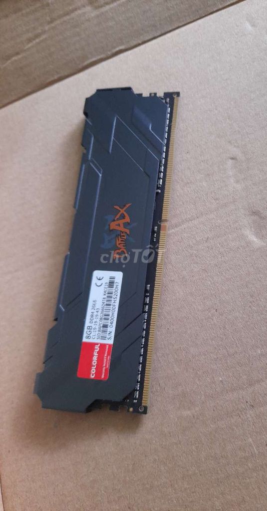 RAM Colorful BATTLE AX 8GB DDR4 2666 zin bh 1th. Mua bán Linh kiện (RAM, Card...) tại Thành phố Thủ Dầu Một Bình Dương được đăng bởi Phú Dương  hình 1