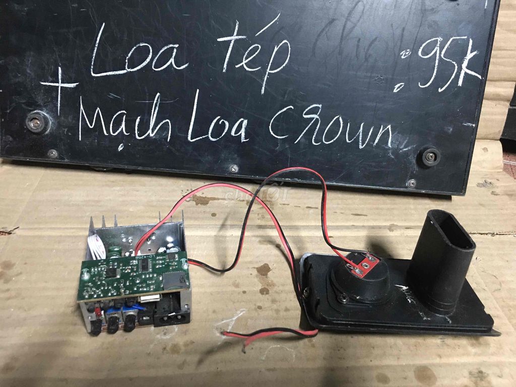 Mạch loa Crown + loa tep. Mua bán Tivi, Âm thanh tại Thị xã Duy Tiên Hà Nam được đăng bởi hinh dieu linh hình 1