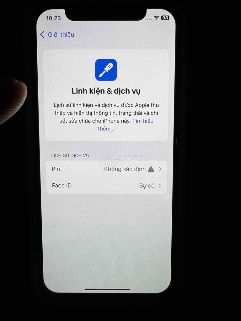 Apple iPhone Xs Max 64GB Đã thay pin, màn. Mua bán Điện thoại tại Huyện Đắk Mil Đắk Nông được đăng bởi Lê văn duc hình 1