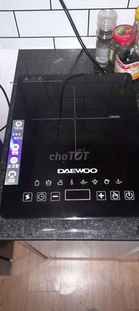 Bếp từ Daewoo màu Đen. Mua bán Bếp, lò, đồ điện nhà bếp tại Quận 4 Tp Hồ Chí Minh được đăng bởi Mai Nguyễn hình 1